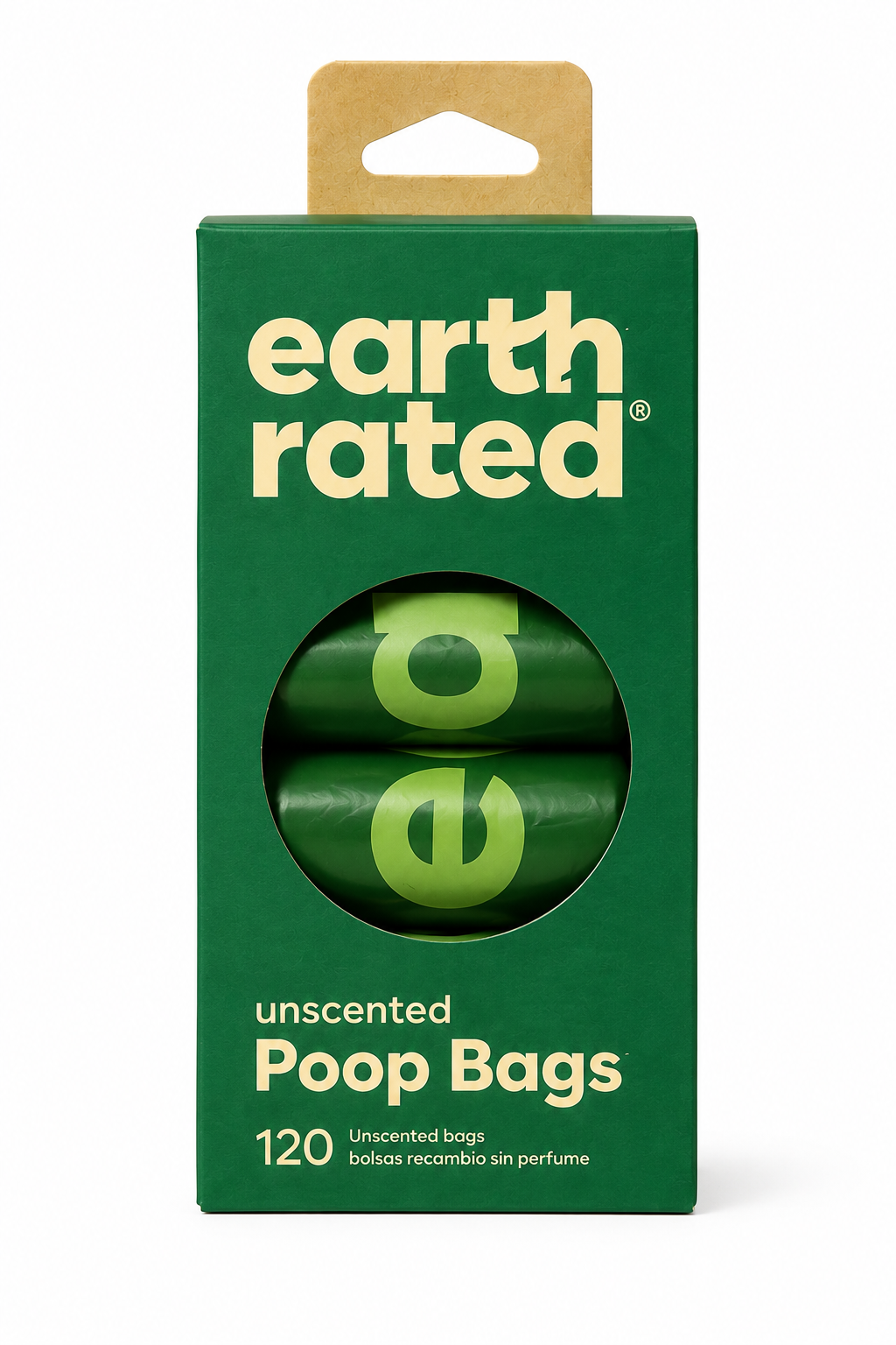 Earth Rated Unscented Dog Waste Bags - 120 Count