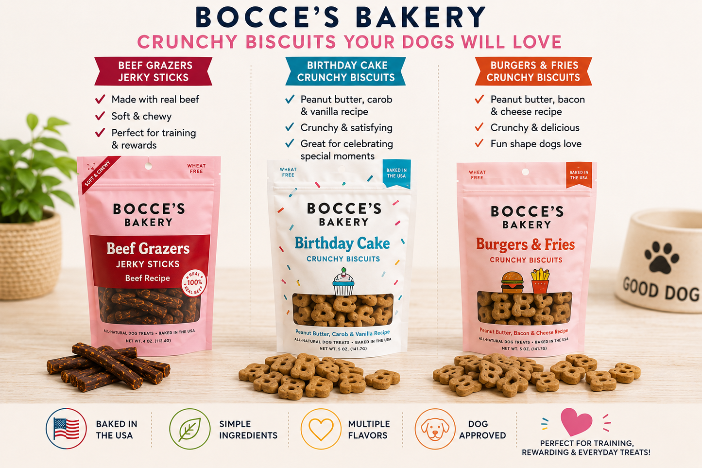 Bocce's Bakery Dog Treats