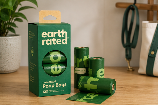 Earth Rated Unscented Dog Waste Bags - 120 Count